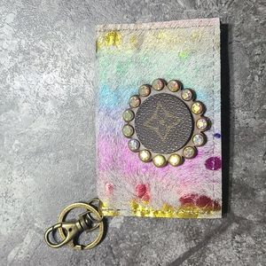 Upcycled Keychain Card Wallet